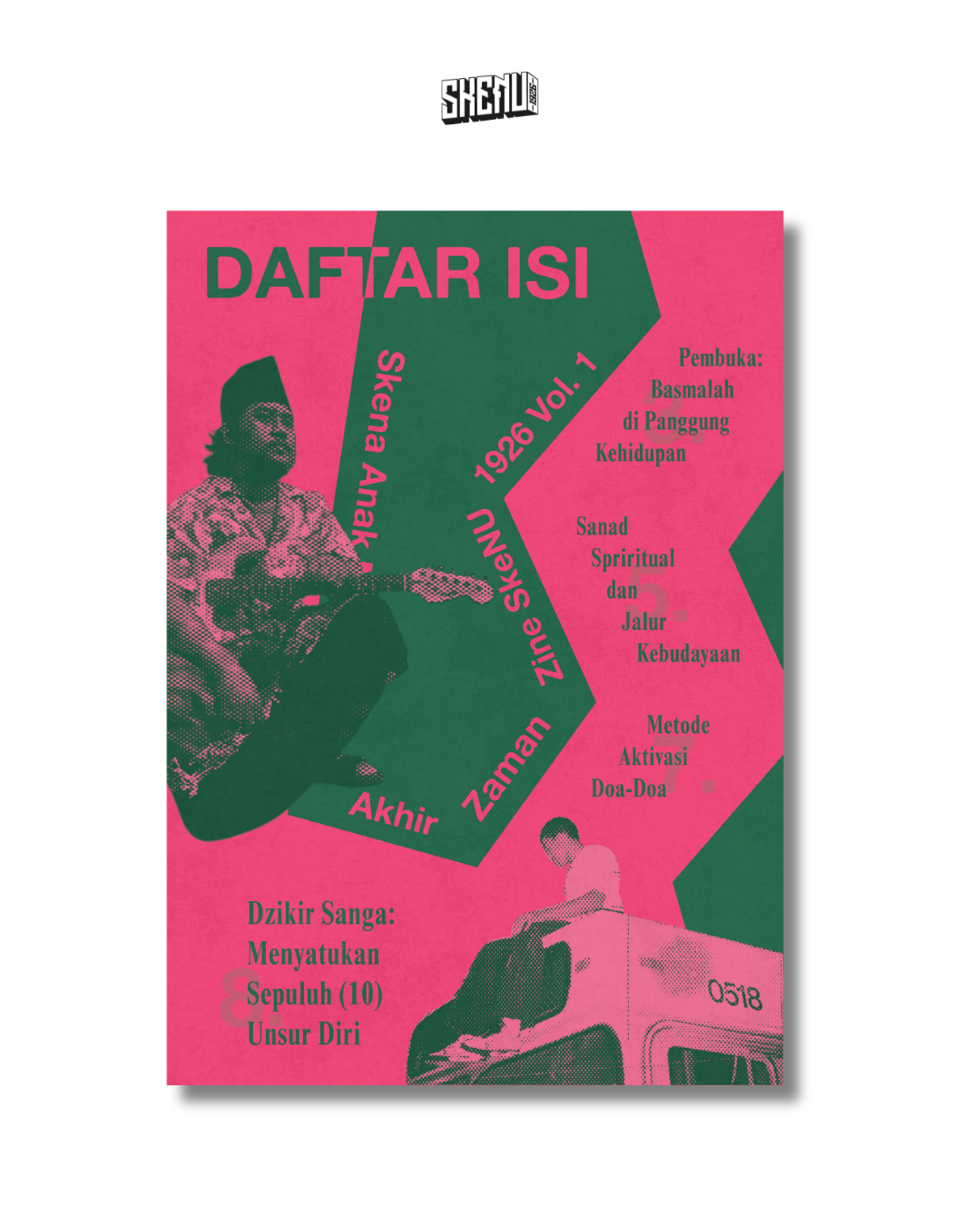 Zine Skenu Vol. 1- Doa-doa Skena Anak Muda Akhir Zaman