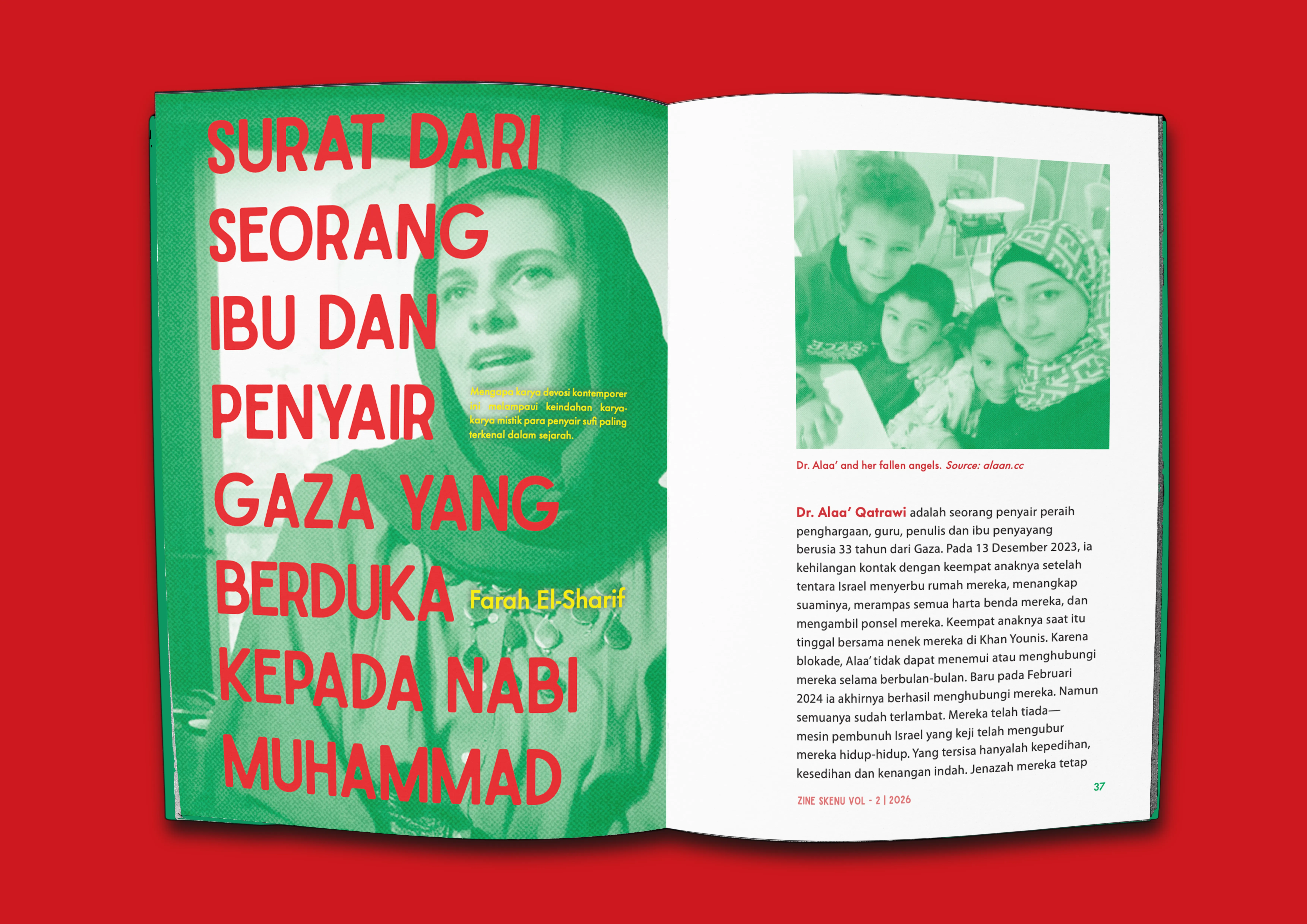 Zine SkeNu Vol. #2 – Palestine and The Awakening Tomorrow