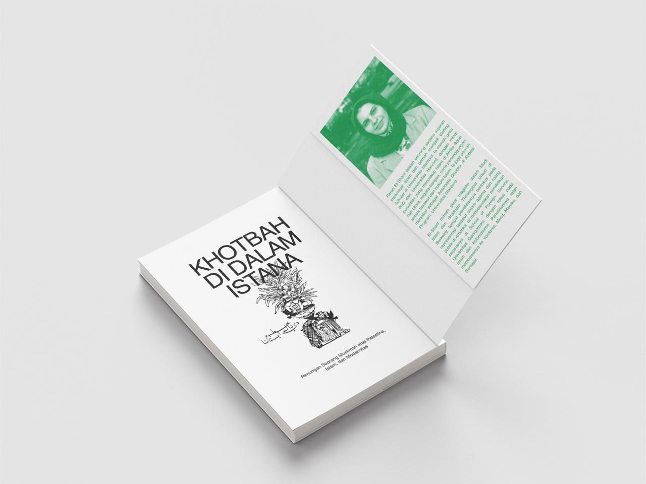 BUKU "KHOTBAH DI DALAM ISTANA: RENUNGAN SORANG MUSLIMAH ATAS PALESTINA, ISLAM, DAN MODERNITAS"